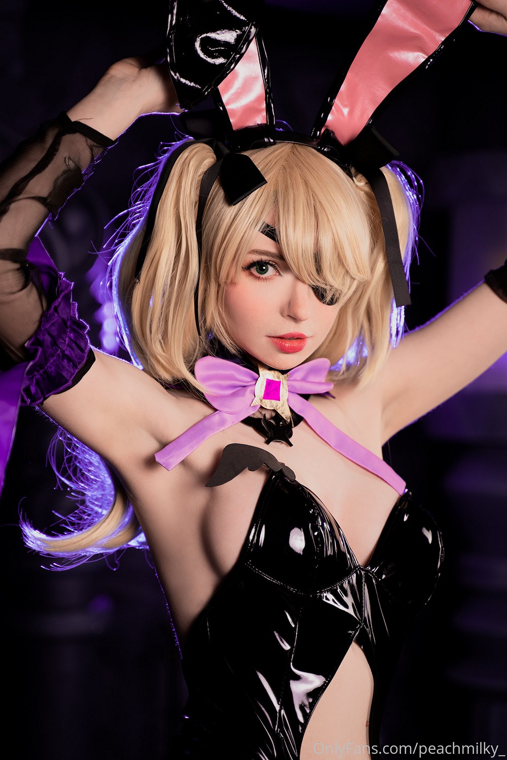 Peachmilky Fischl Playboy Bunny Genshin Impact - COSPLAY -