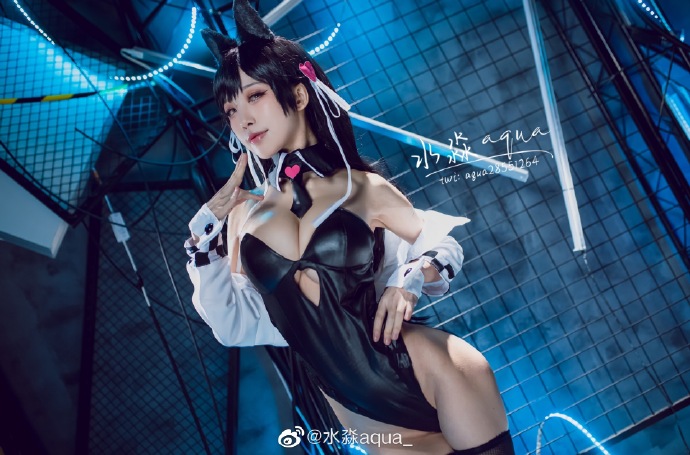 碧藍航線愛宕犬cos同人機車ver cn水淼aqua - COSPLAY -