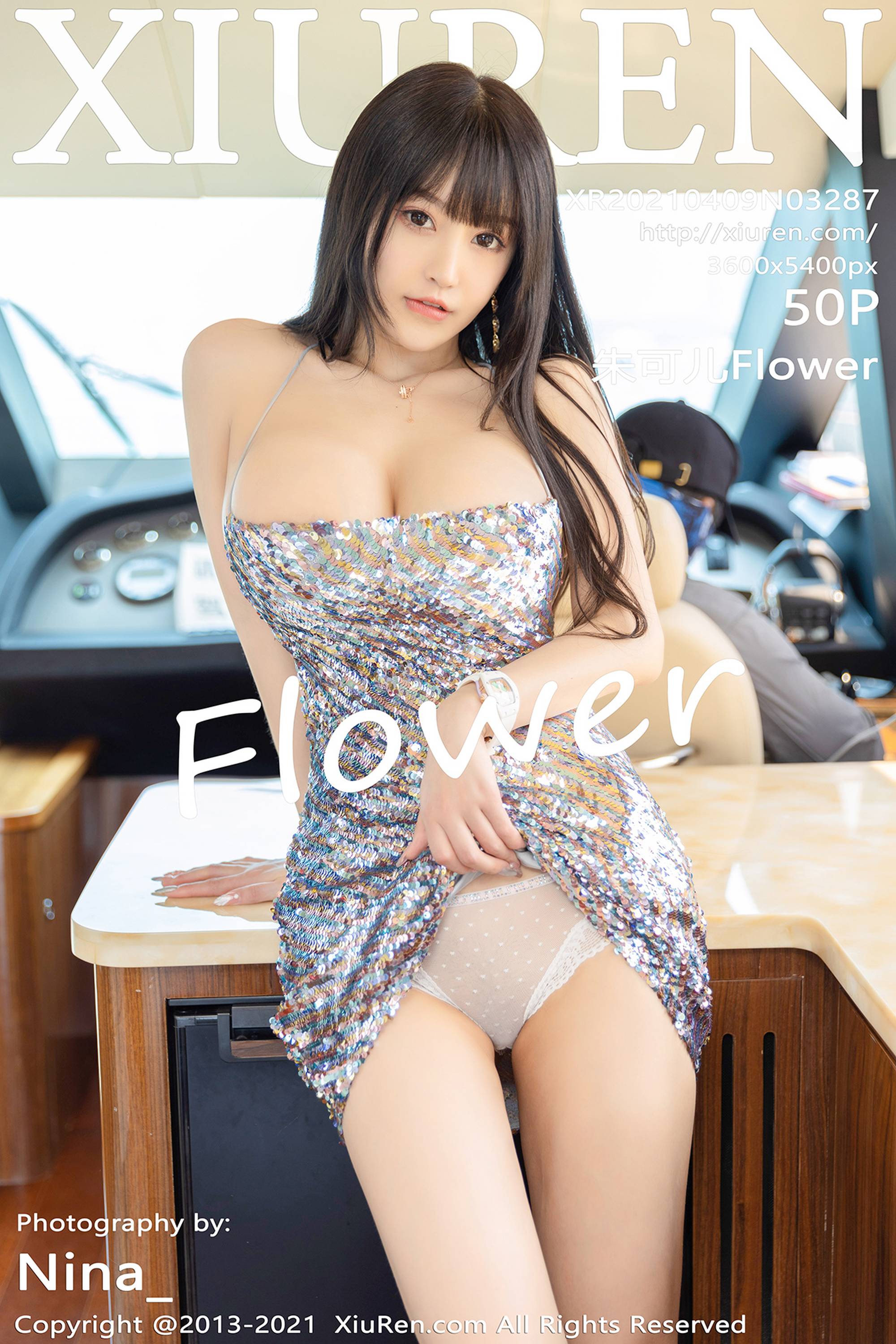 【Xiuren秀人系列】2021.04.09 No.3287 朱可兒Flower 完整版無水印寫真【51P】 - 貼圖 - 絲襪美腿 -