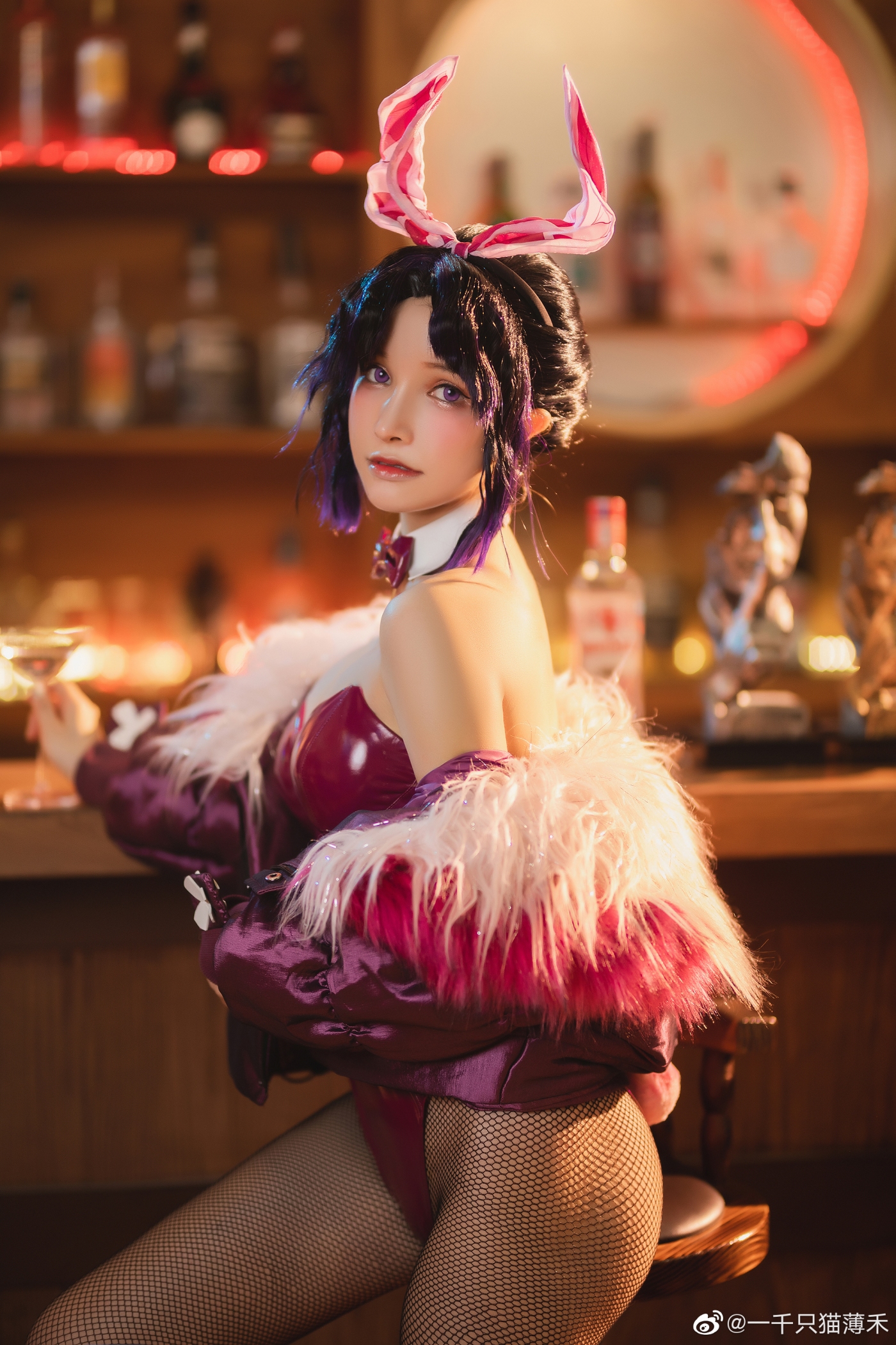 一千只貓薄禾 蝴蝶忍 兔女郎 - COSPLAY -