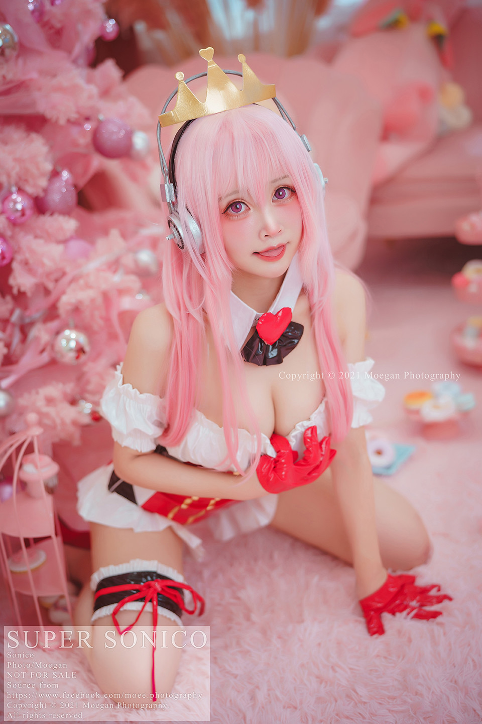 [COS][野兔_Usako] Sonico, Queen of Hearts ver. (すーぱーそに子)-雨霖铃_词牌名