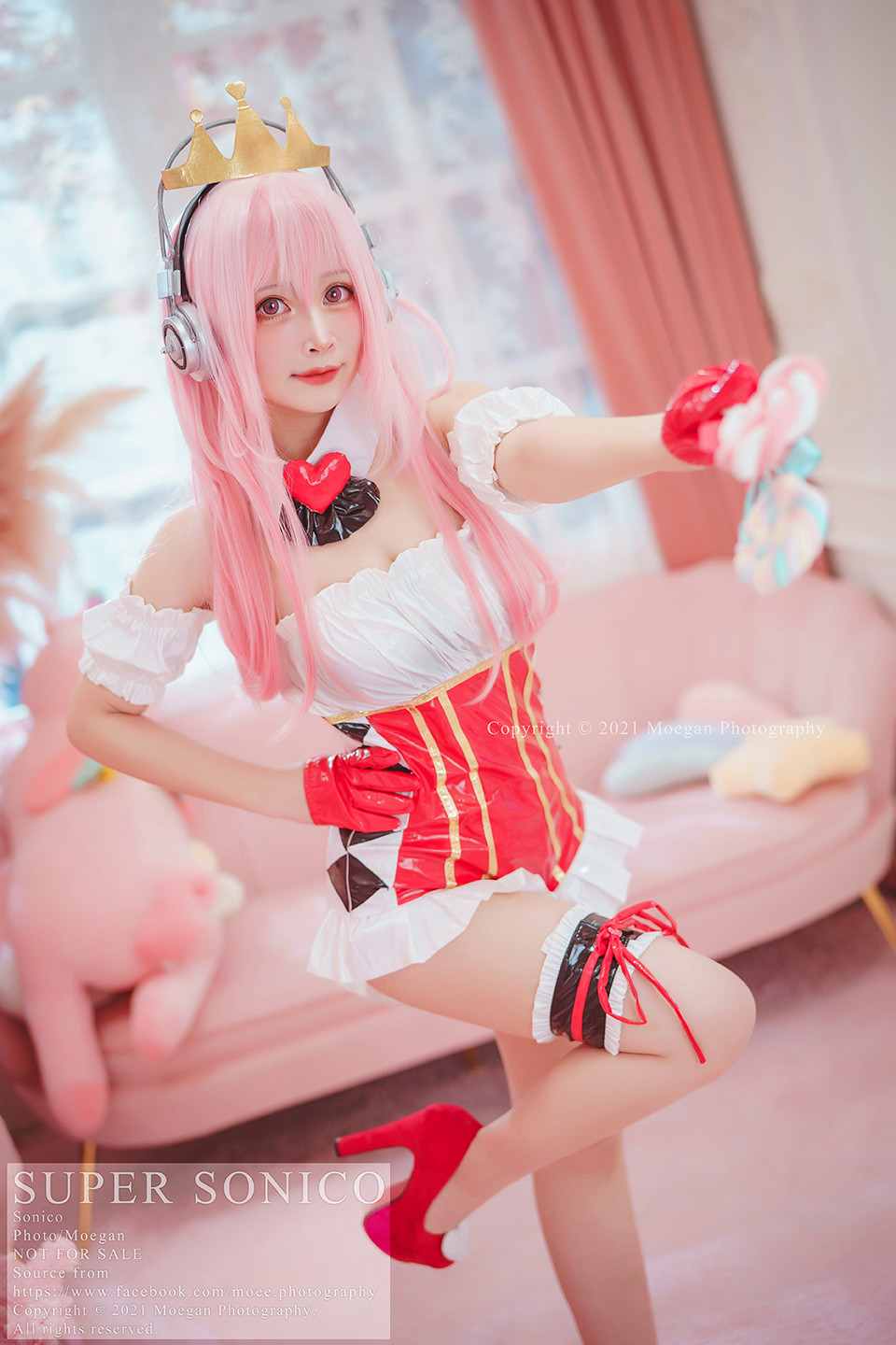 [野兔_Usako] Sonico, Queen of Hearts ver. (すーぱーそに子) -第4张