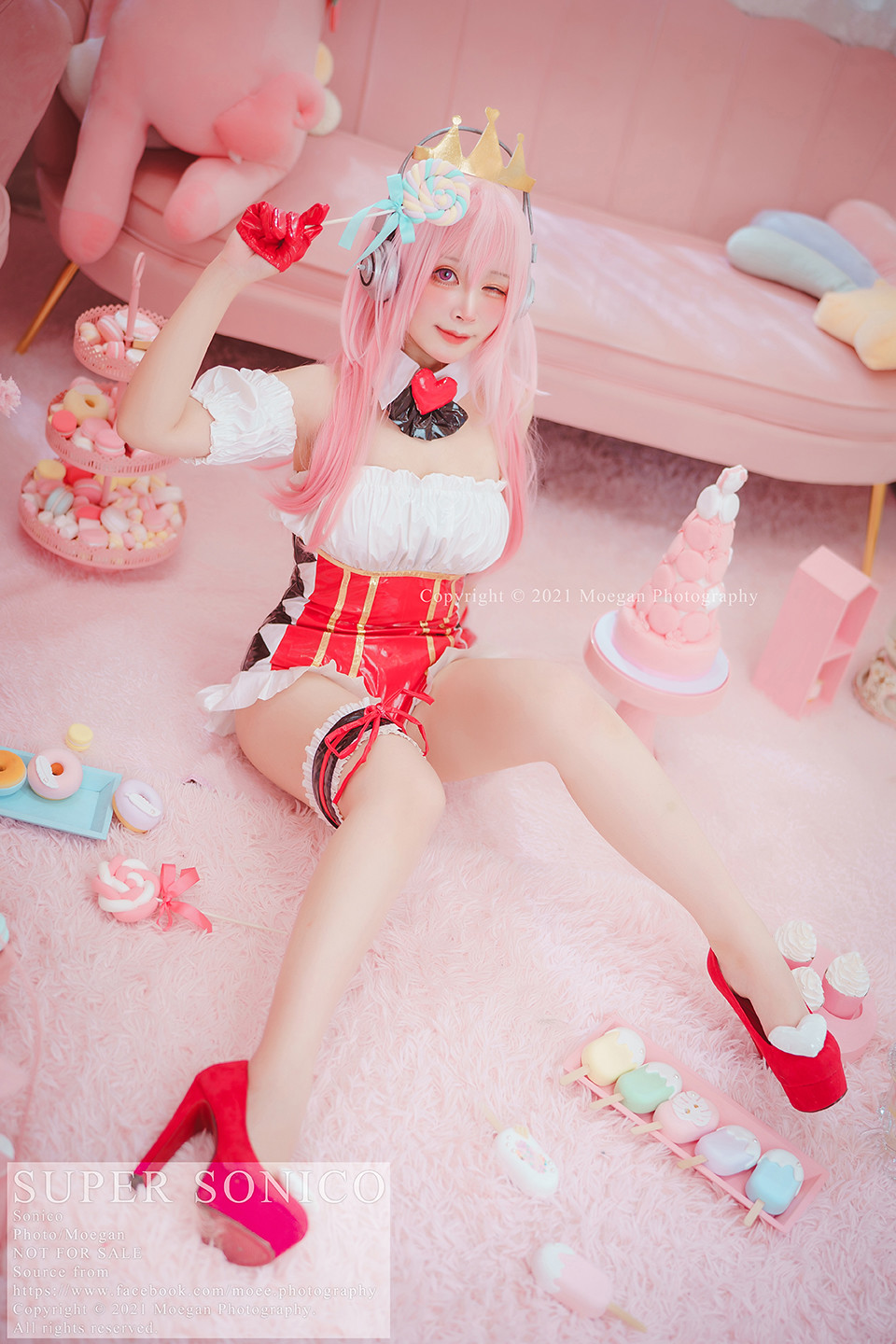 [野兔_Usako] Sonico, Queen of Hearts ver. (すーぱーそに子) -第6张