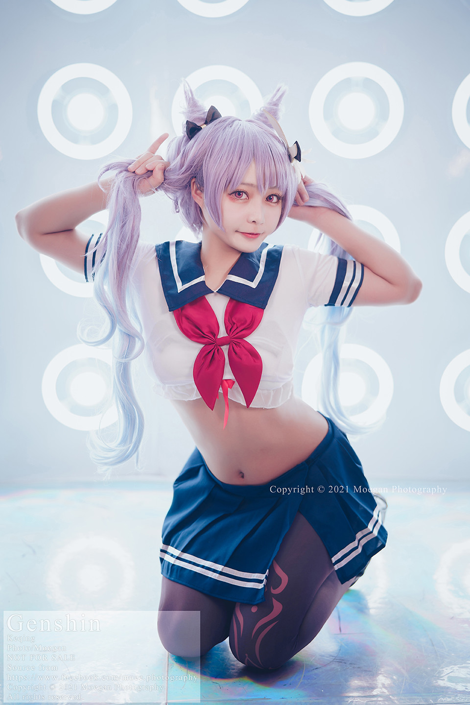 [Tsuru 鹤葵] Keqing, sailor suit ver. (原神) -第4张