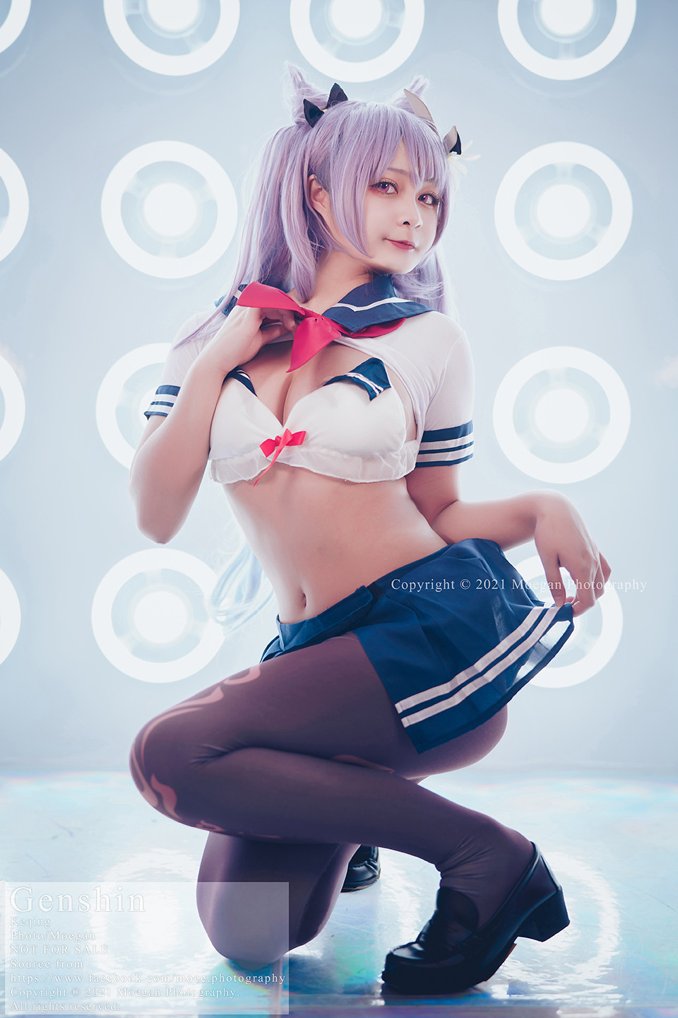 [Tsuru 鹤葵] Keqing, sailor suit ver. (原神) -第3张