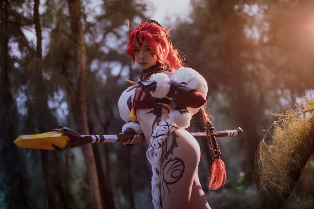 Momoko葵葵 - 龍尼塔 - COSPLAY -