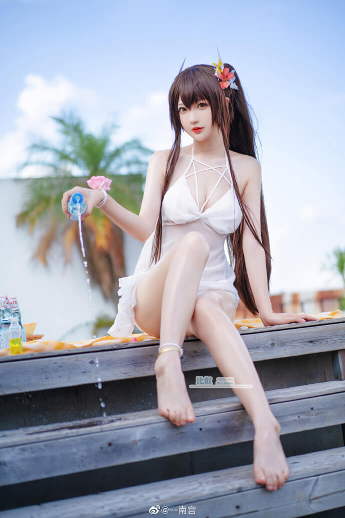 碧藍航線4周年 比叡泳裝cos cn南宮 - COSPLAY -