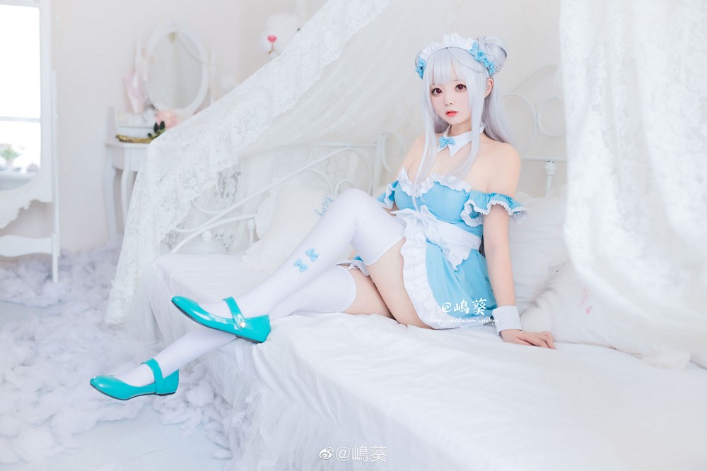 Weibo beauty Coser Shima Aoi 'Little Swan Maid' - COSPLAY -