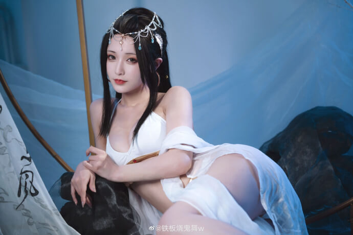 閃爍之光新英雄女娲cos cn鐵板燒鬼舞w - COSPLAY -