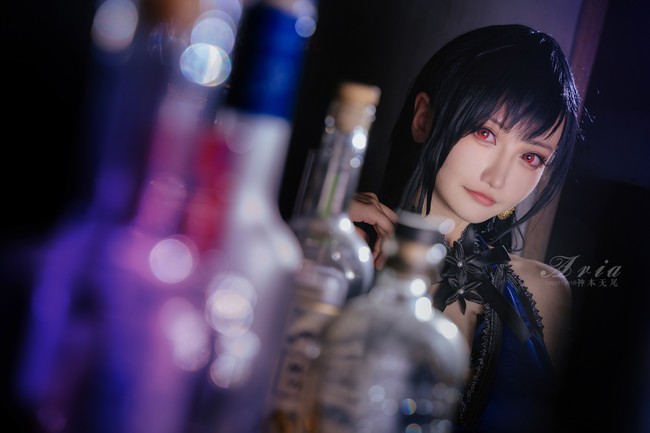 最終幻想7重制版蒂法cos Tifa Lockhart 禮服.ver cn神本無尾 - COSPLAY -