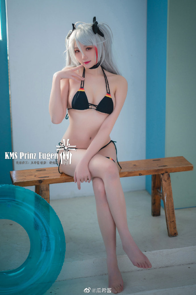 碧藍航線歐根親王換裝cos「永不褪色的笑容」 cn瓜希醬 - COSPLAY -