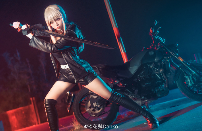 FGO新宿幻靈事件cos阿爾托利亞·潘德拉貢[Alter] 黑呆機車 cn花弑Danko - COSPLAY -
