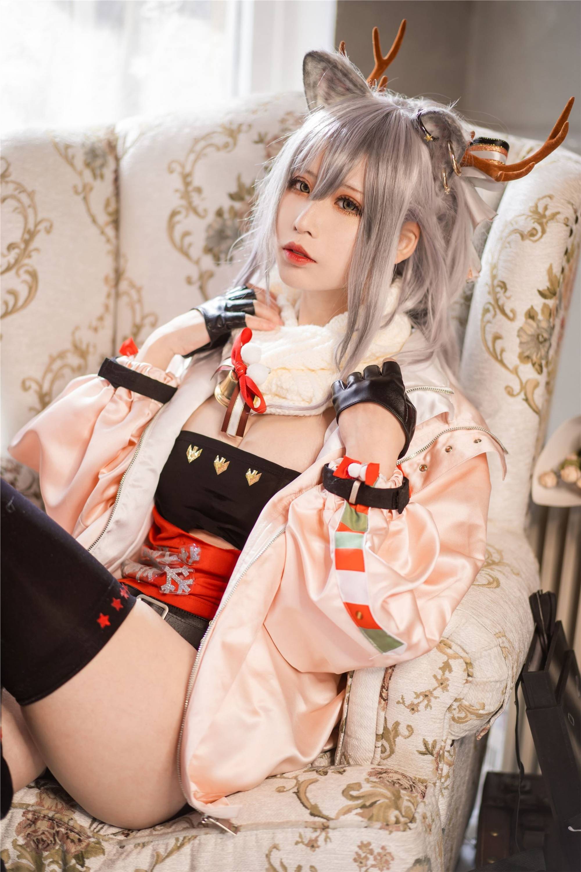 【網路收集系列】福利姬 愛老師《 明日方舟 厚禮 》VIP福利帖【26P】 - 貼圖 - 絲襪美腿 -