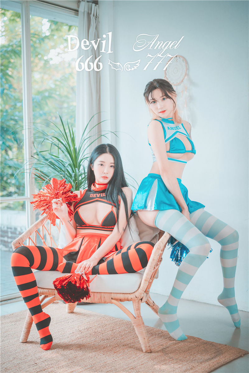 [DJAWA Photo] Tae Ri - Devil 666 Angel 777 - 貼圖 - 清涼寫真 -
