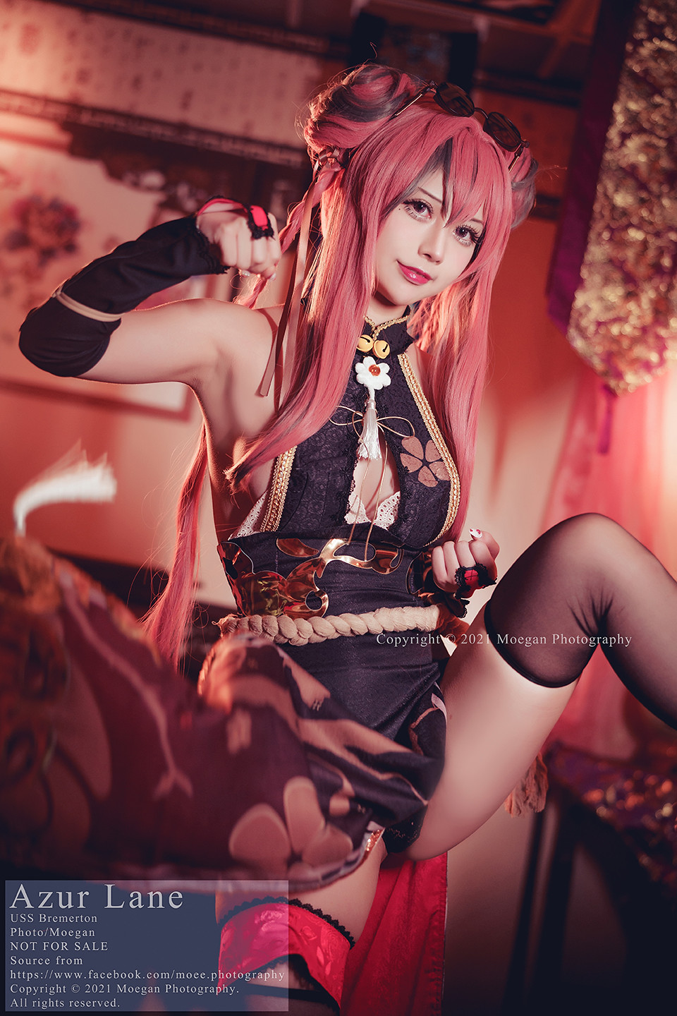[沖田凜花Rinka] USS Bremerton, kung fu girl ver. (アズールレーン) - COSPLAY -