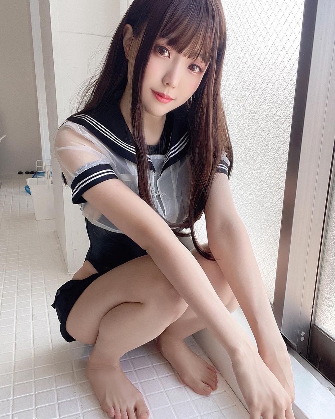 萌系Coser Ely 超飽滿身材實在太吸眼球了 - 美女圖 -