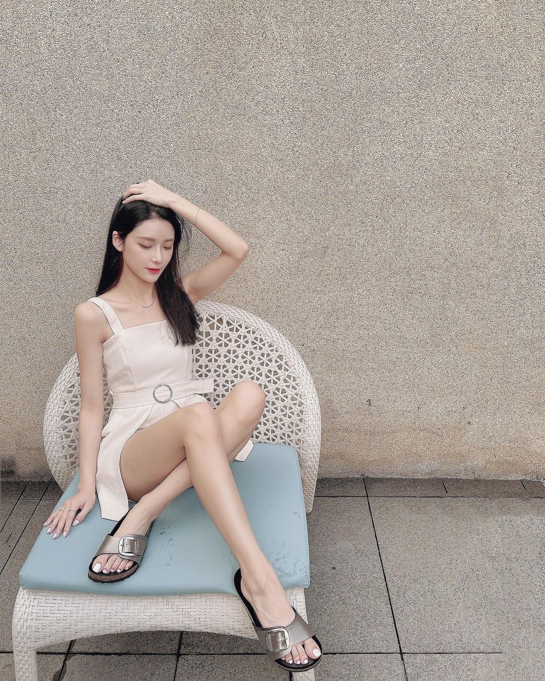 高顏值的白皙美膚正妹Doris 散發滿滿氣質 猶如仙女下凡 - 美女圖 -