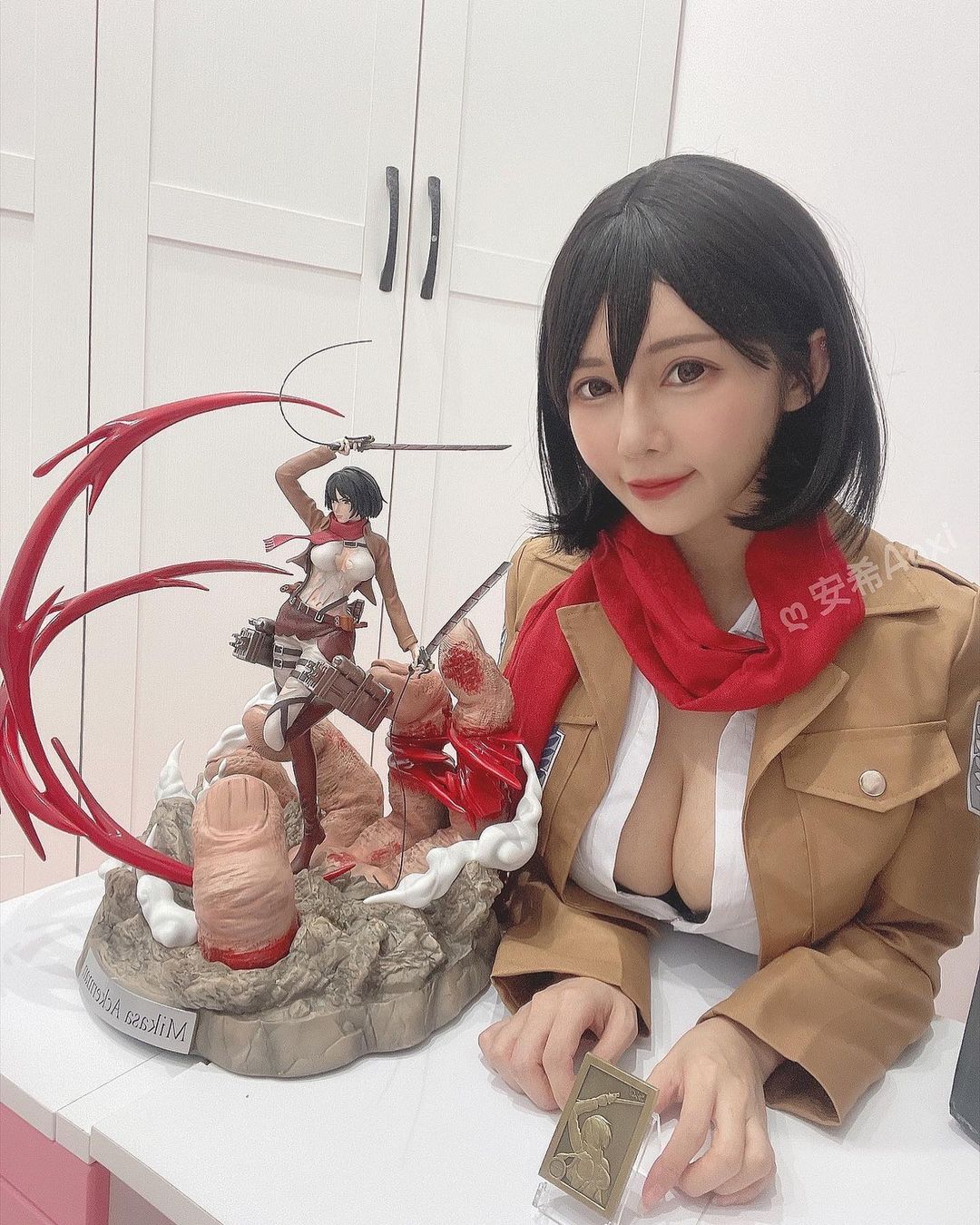 巨乳甜心「安希」Cosplay 獵人小滴　網友：看這乳量是巨滴吧！