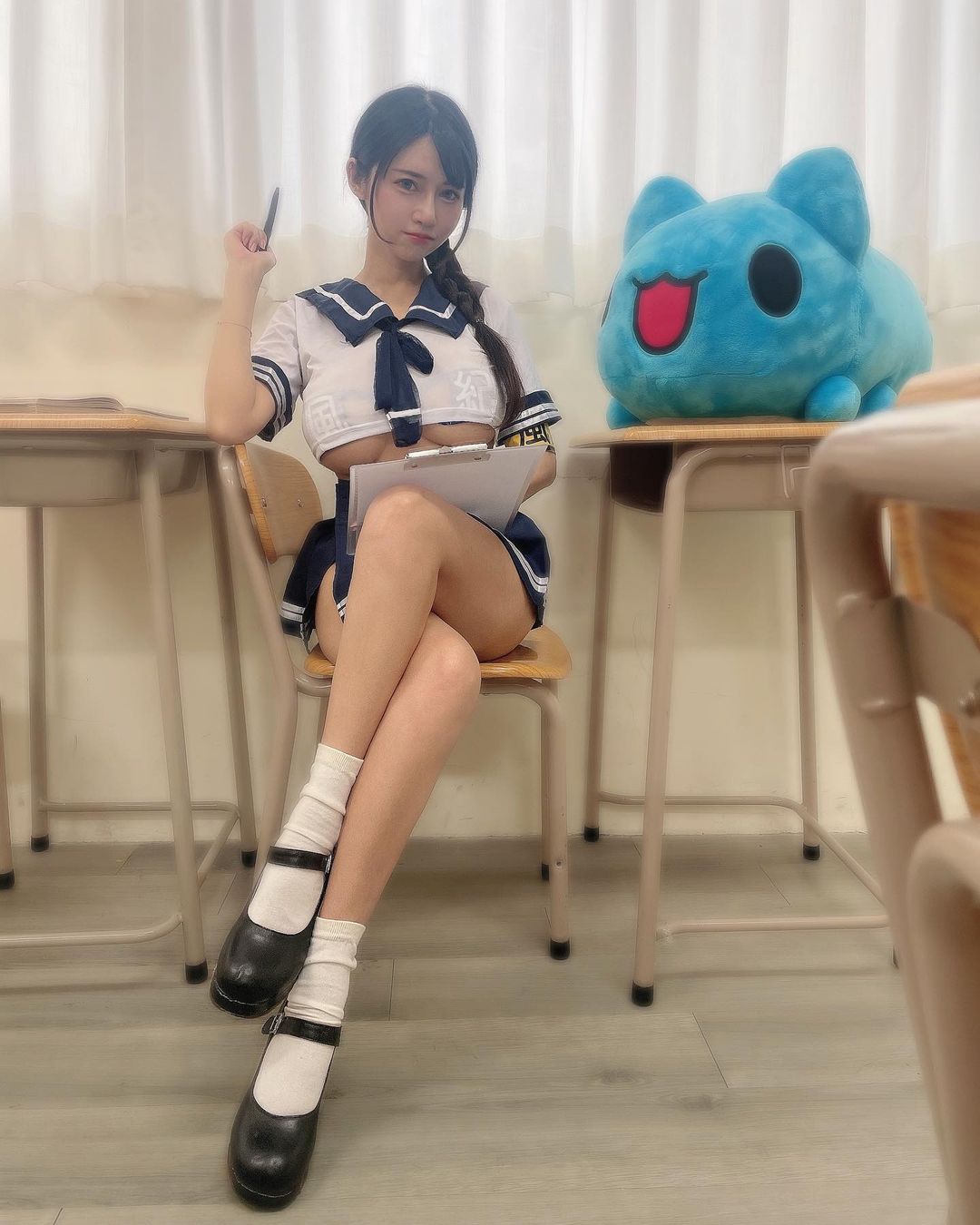 巨乳甜心「安希」Cosplay 獵人小滴　網友：看這乳量是巨滴吧！