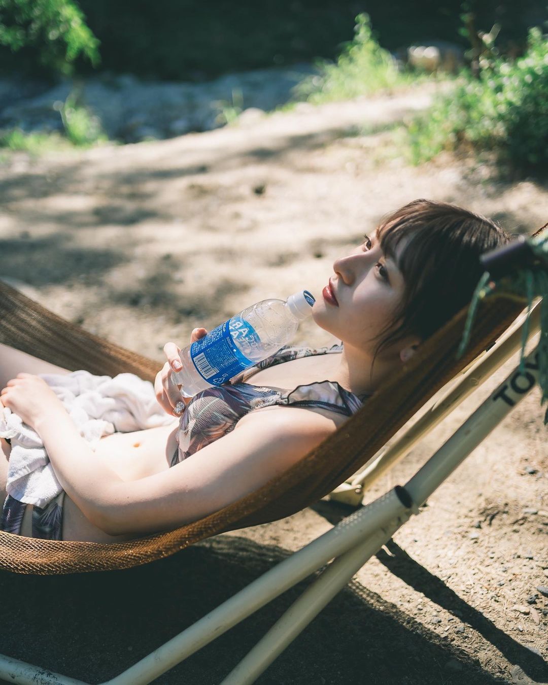 濕身誘惑！甜萌櫻花妹「尾形春水」香豔泡湯　渾圓雪球、蜜桃美臀性感辣洩