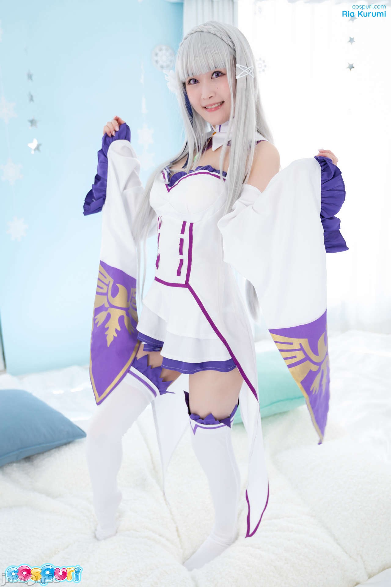 Cospuri]Ria Kurumi - Emilia - 貼圖 - 清涼寫真 -