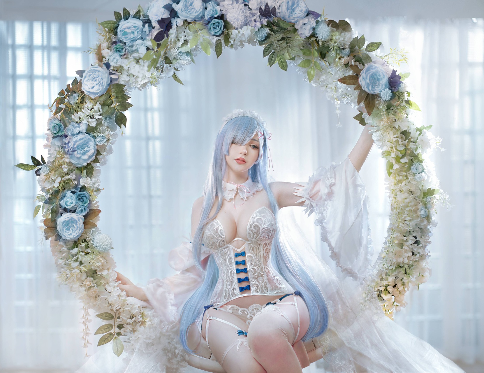 [Saya The Fox] Rem (レム 蕾姆) - 貼圖 - 清涼寫真 -