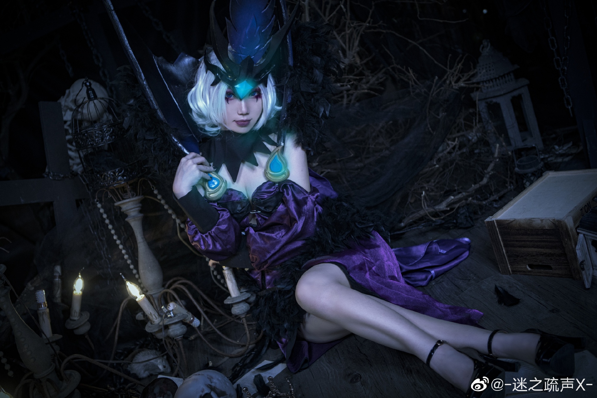 英雄聯盟 邪鴉魅影-樂芙蘭 @-迷之疏聲X- - COSPLAY -