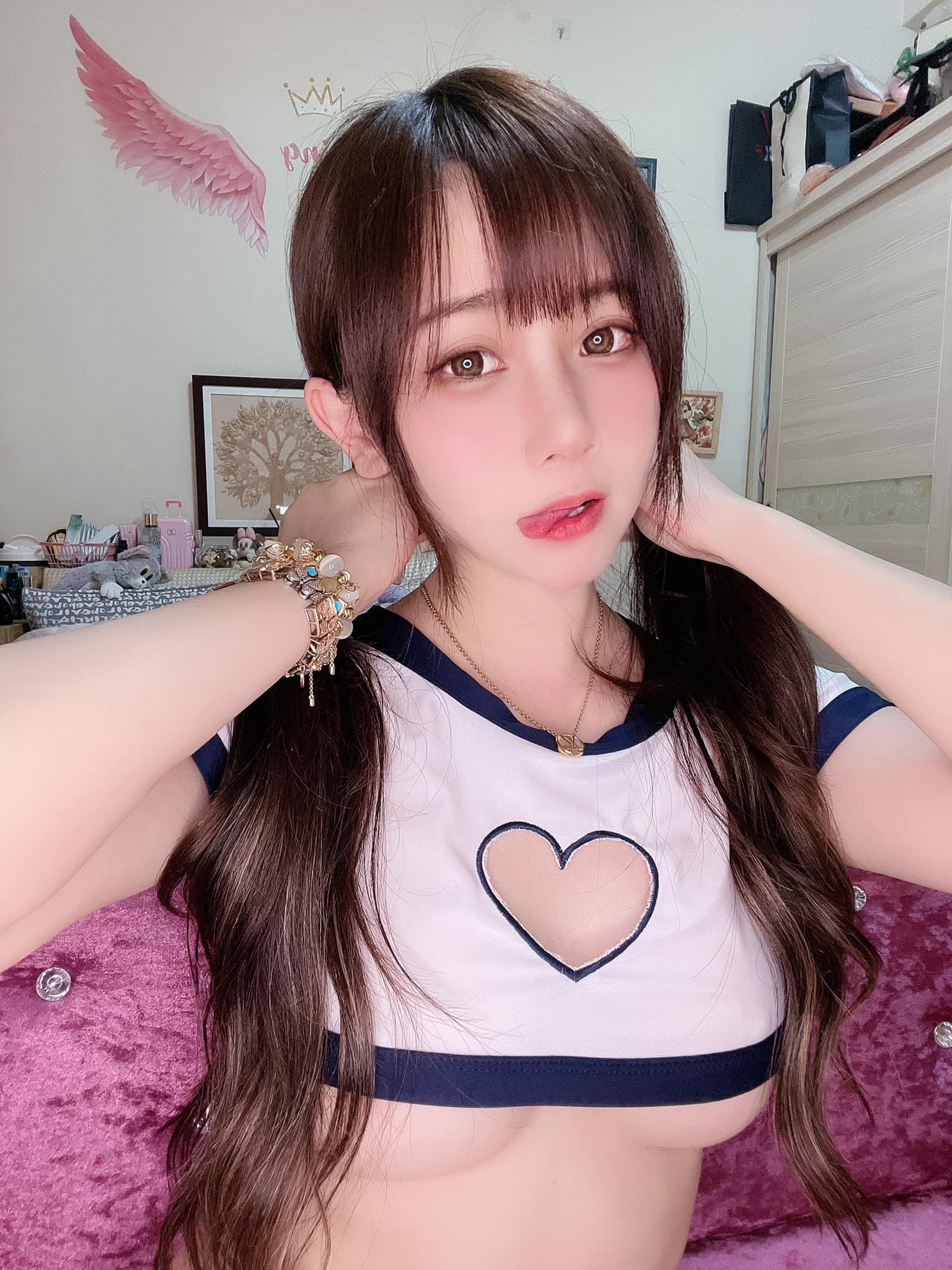 正妹「林兒」自封「人間小仙女」！曬「雙丸子頭」造型被狂讚超可愛