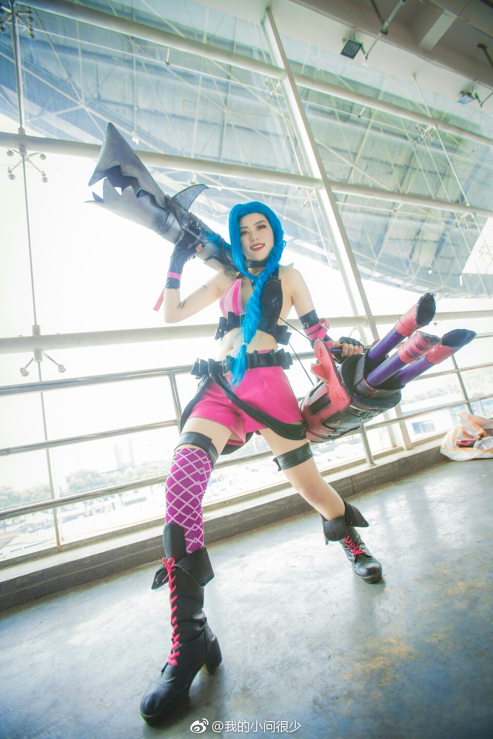 英雄聯盟 金克絲 @我的小問很少 (長沙萌卡同人祭) - COSPLAY -