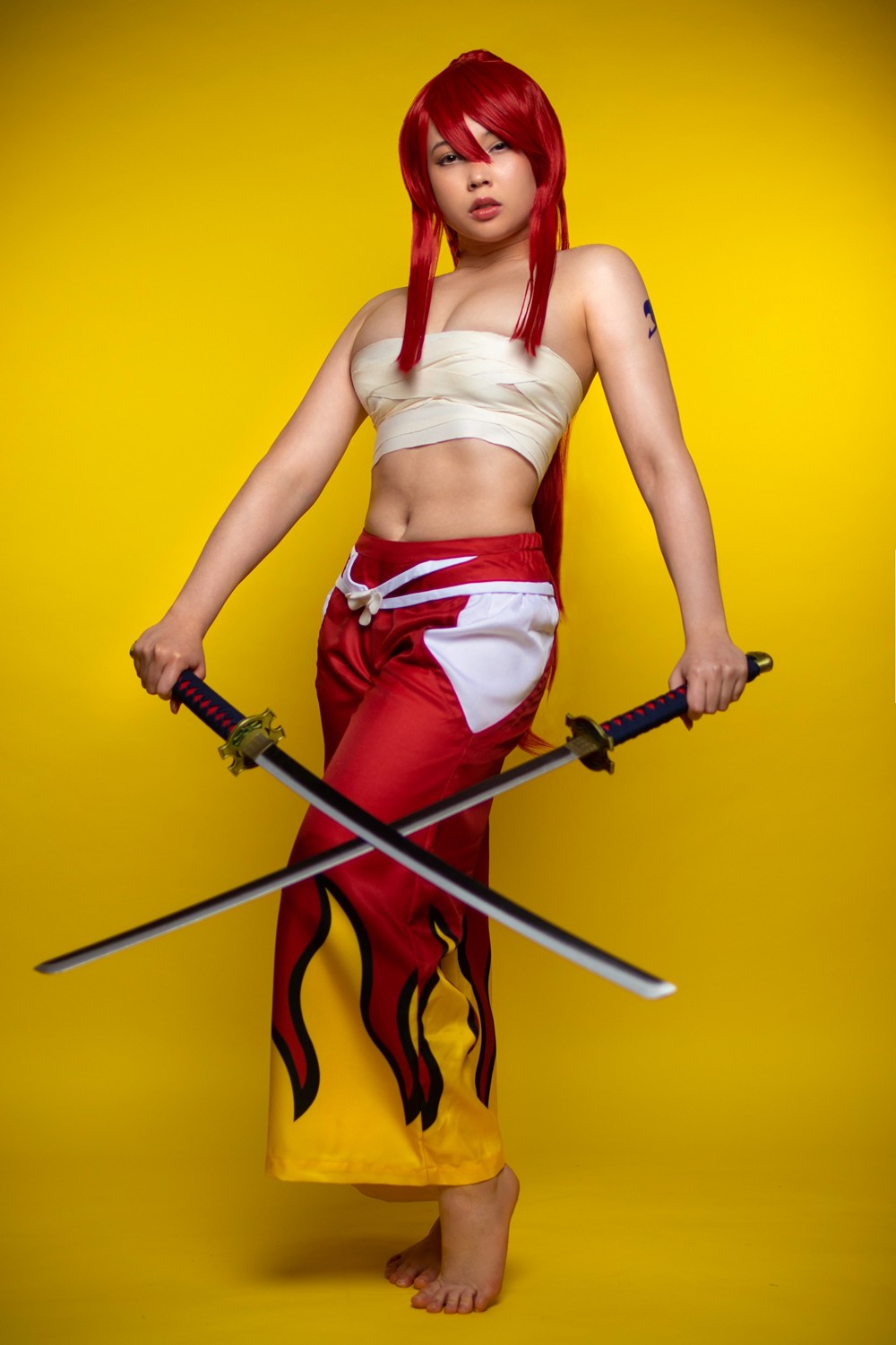 Virtual Geisha - Erza Scarlet (Fairy Tail) - 貼圖 - 清涼寫真 -