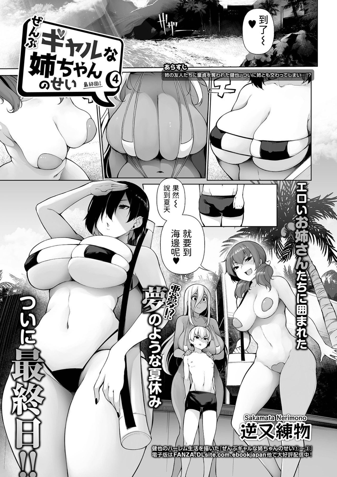 [逆又練物] ぜんぶギャルな姉ちゃんのせい 4 - 情色卡漫 -