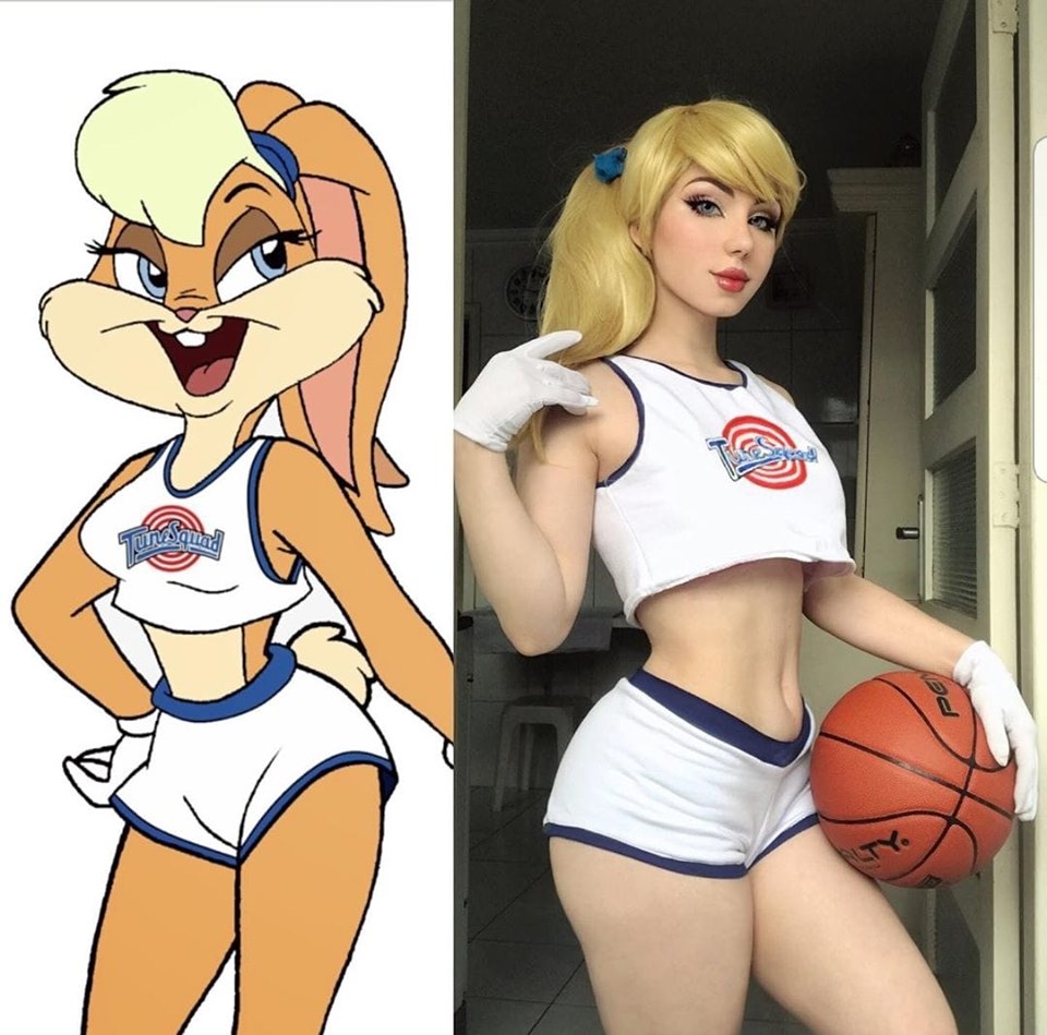 Fe Galvão - Lola Bunny - COSPLAY -