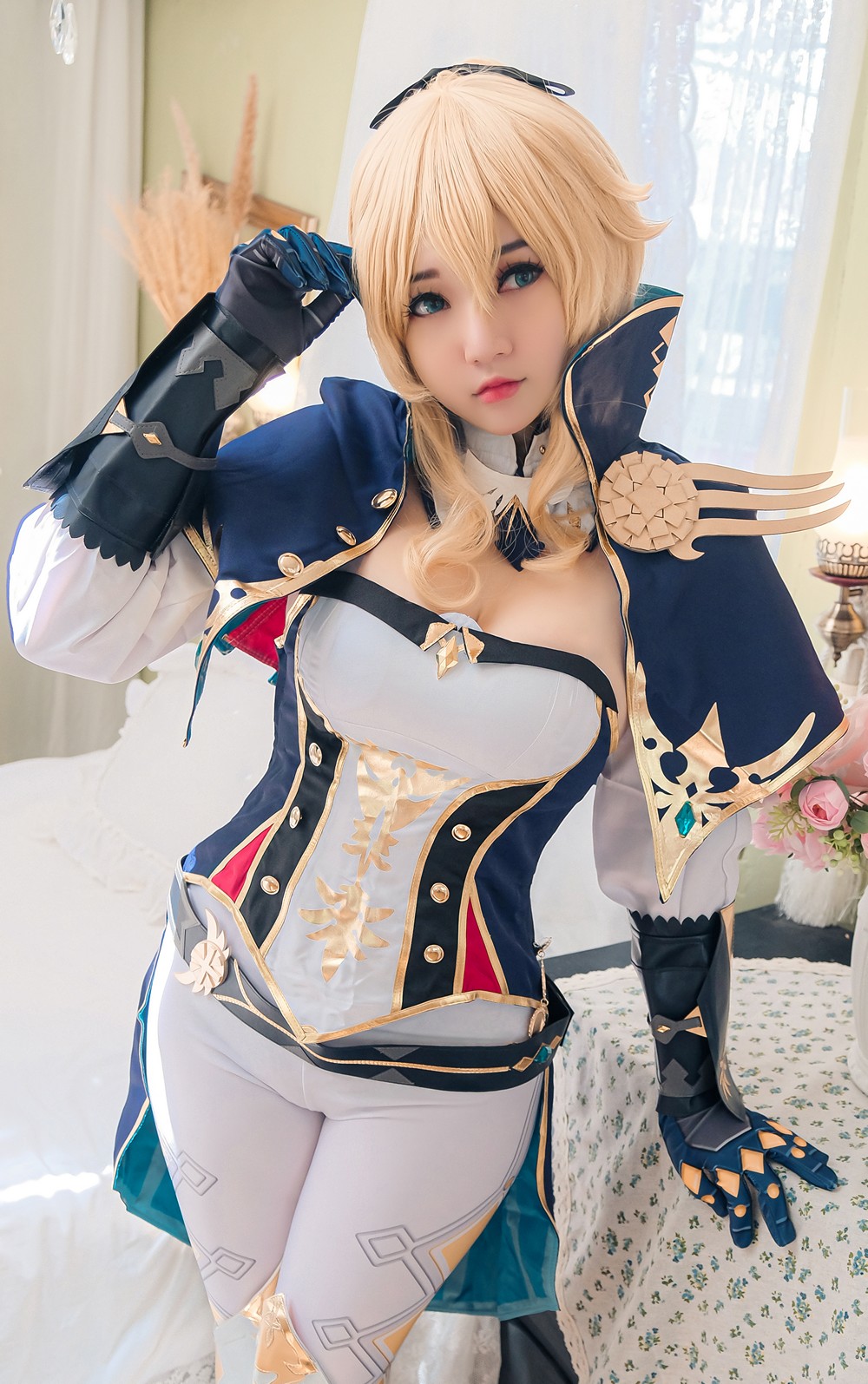 Potato Godzilla - Jean (Genshin Impact) - COSPLAY -