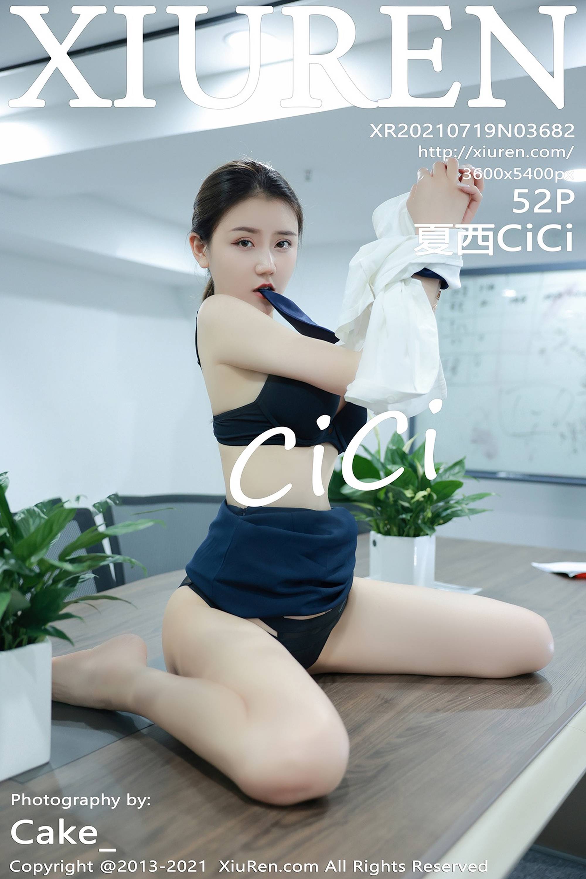 【Xiuren秀人系列】2021.07.19 No.3682 夏西CiCi 完整版無水印寫真【53P】 - 貼圖 - 絲襪美腿 -