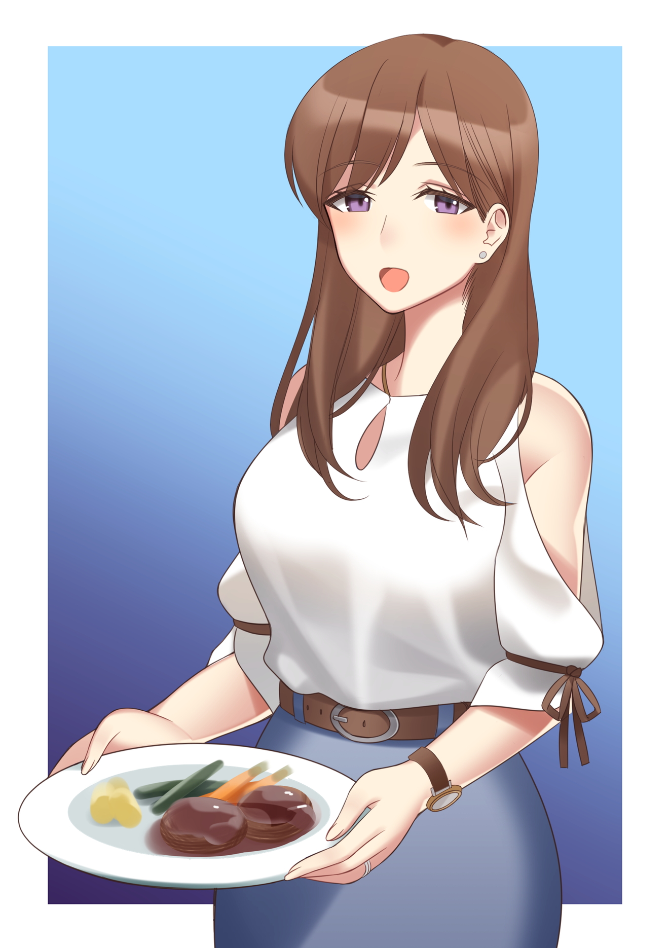 Shucchou Suru Otou-San Choukyou Sareru Okaa-San