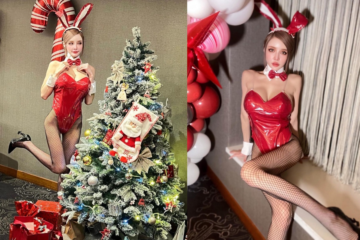 真人版娜美「元欣」化身兔女郎！兇猛車頭燈險些包不住&#8230;網友一片啊嘶