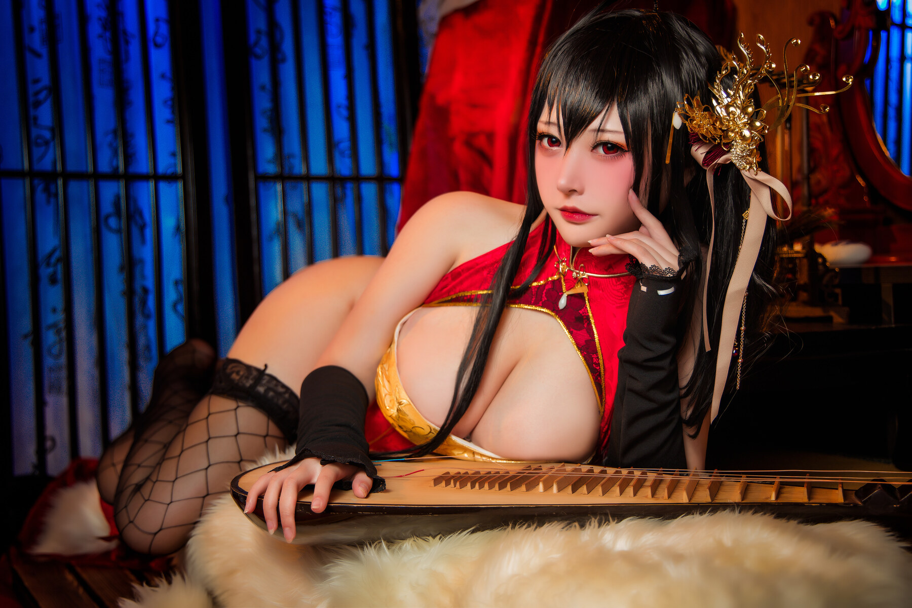 [念念_D] 大鳳旗袍 Taihou 大鳳 - 貼圖 - 清涼寫真 -