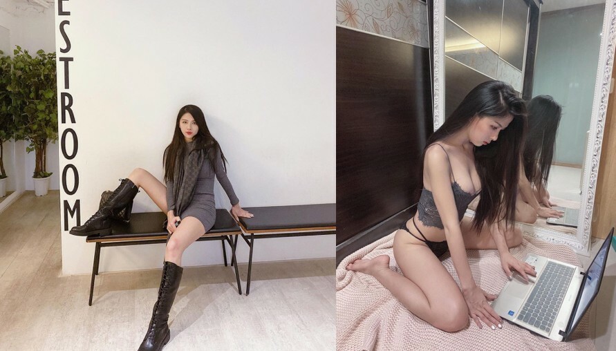 鵝肉女孩「鄭方婷」美腿、豐胸通通有，性感身材如浪一般擋不住 - 素人正妹 -