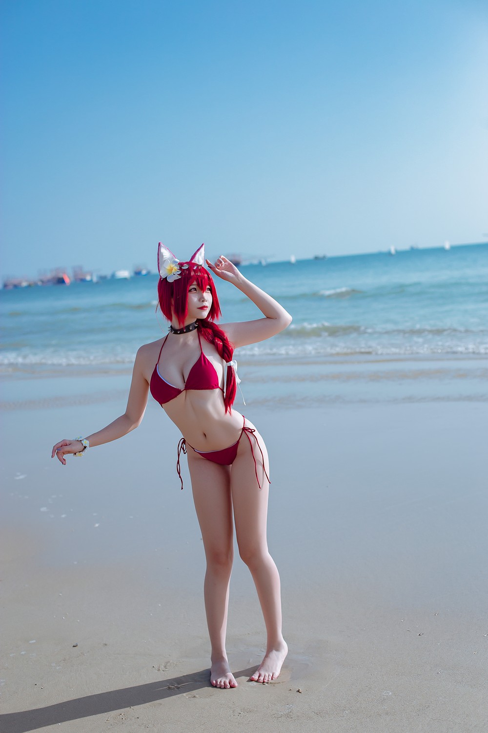 二佐Nisa NO.118 碧藍航線 千代田泳裝[20P] - COSPLAY -