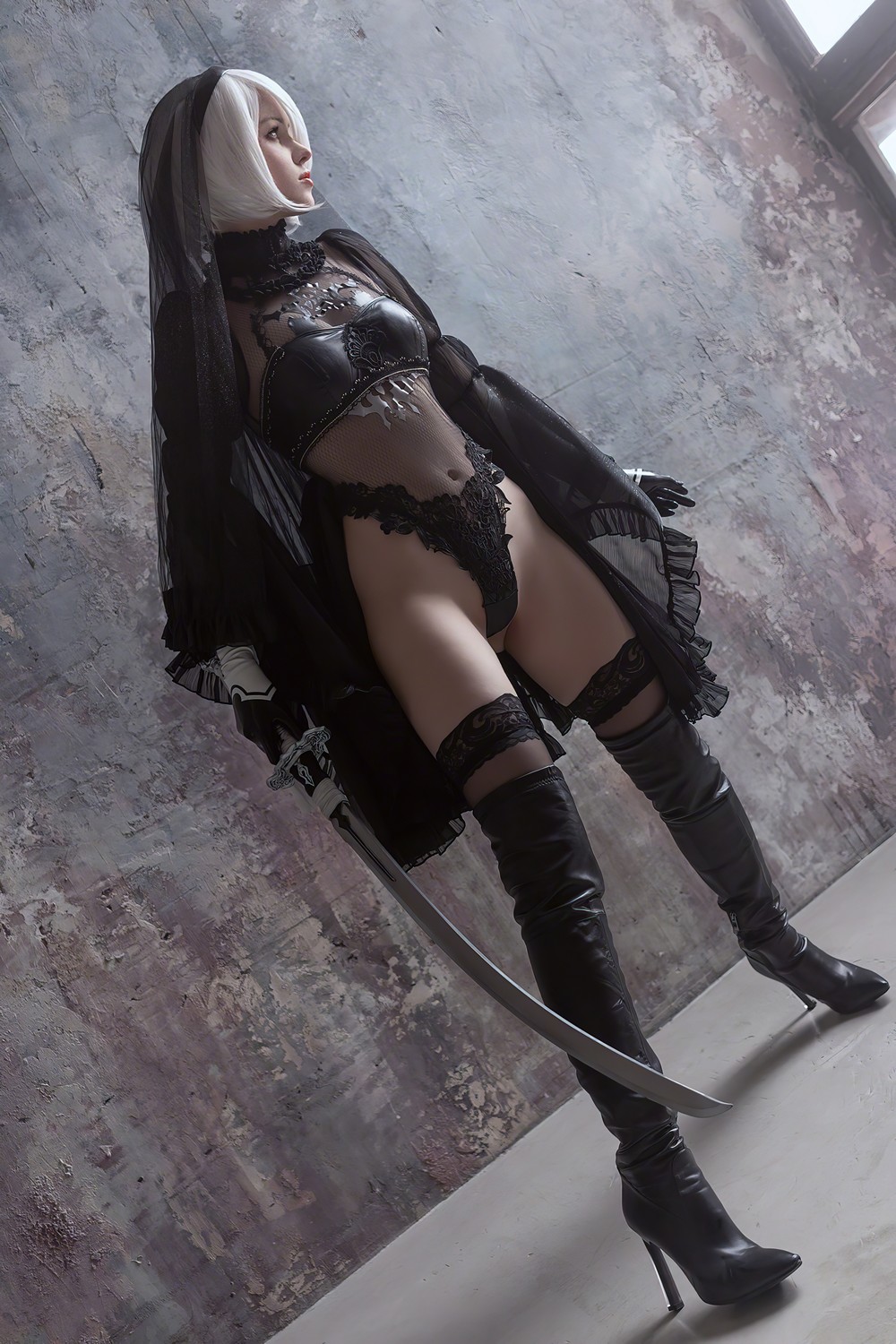 Shirogane Sama - 2B Black Bride - COSPLAY -