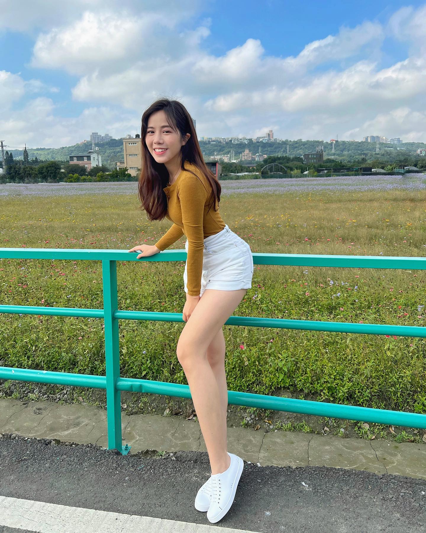 甜美護理師「姜冪 Hami Chiang」是網球美少女　自備兩顆球就上場！
