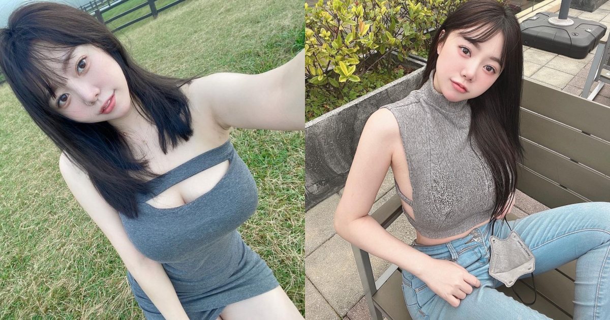 巨乳小隻馬「米米」超兇猛日常穿搭！白皙美肌＋豐滿上圍「大面積露出」！