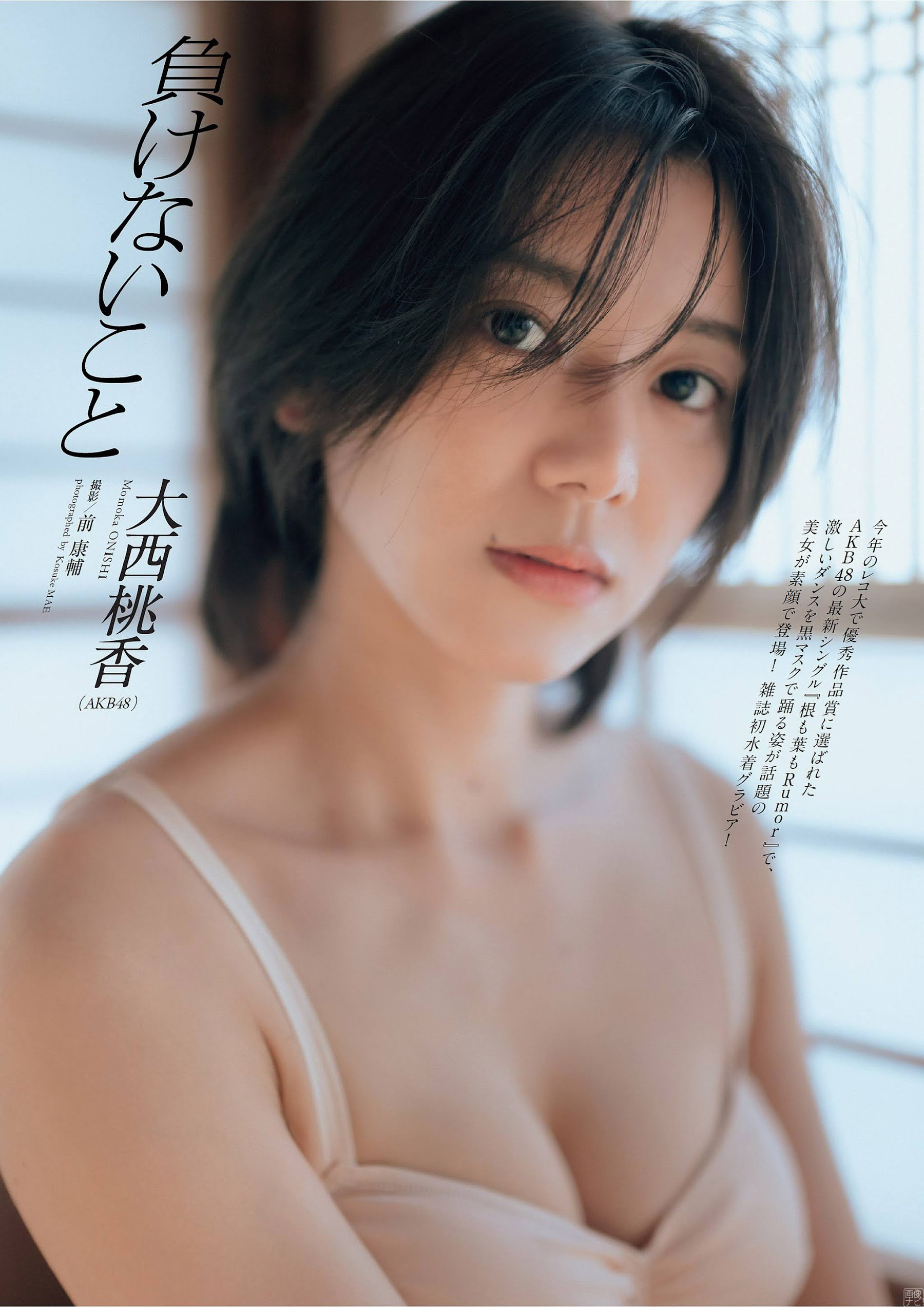 AKB大西桃香 清楚な下著姿＆水著グラビア - 亞洲美女 -