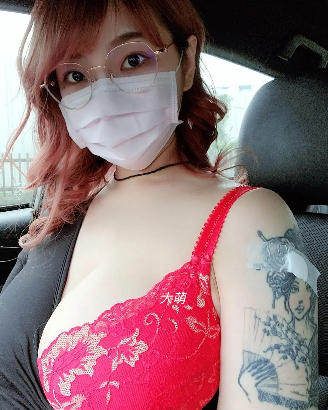大萌妹子衝撞鐵網狠狠「擠壓巨乳」　囂張畫面塞滿螢幕