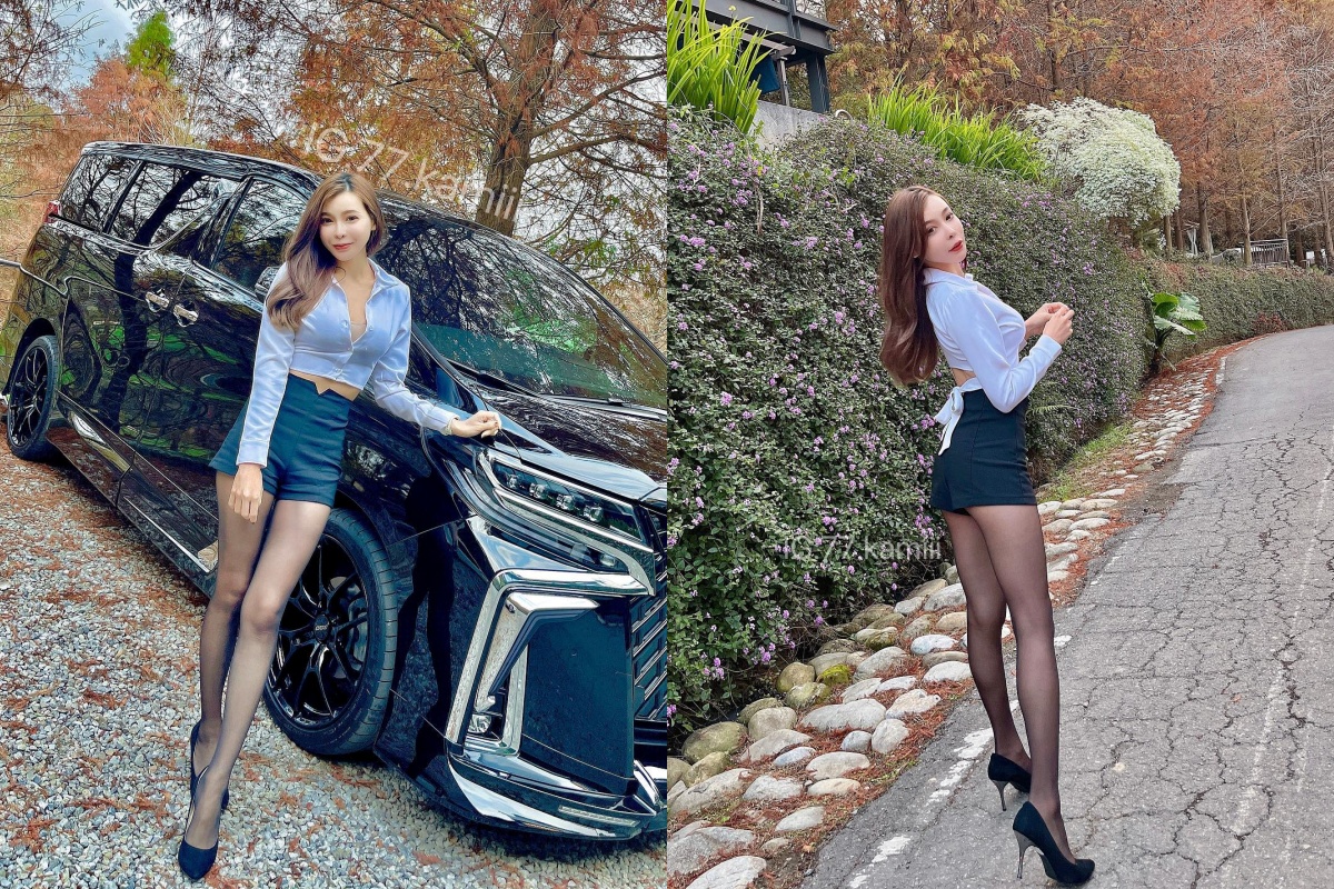 黑絲美模「鄭琦」曬「女生脫高跟鞋的瞬間」&#8230;照片藏一亮點引網友狂刷愛心