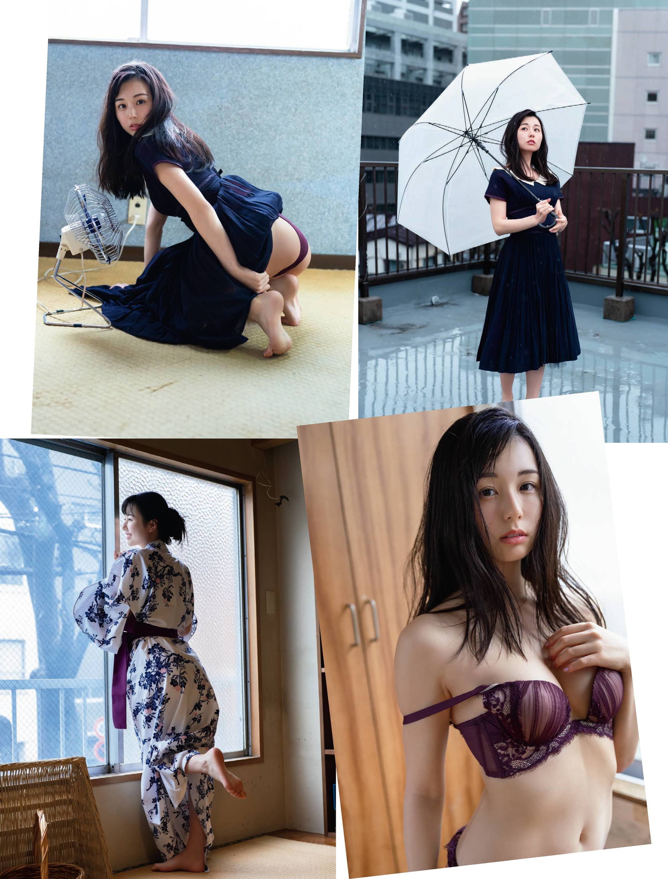 清純臉蛋下的暴力身材&#8230;大眼櫻花妹 Kuriemi 追蹤數突破 100 萬狂送養眼福利