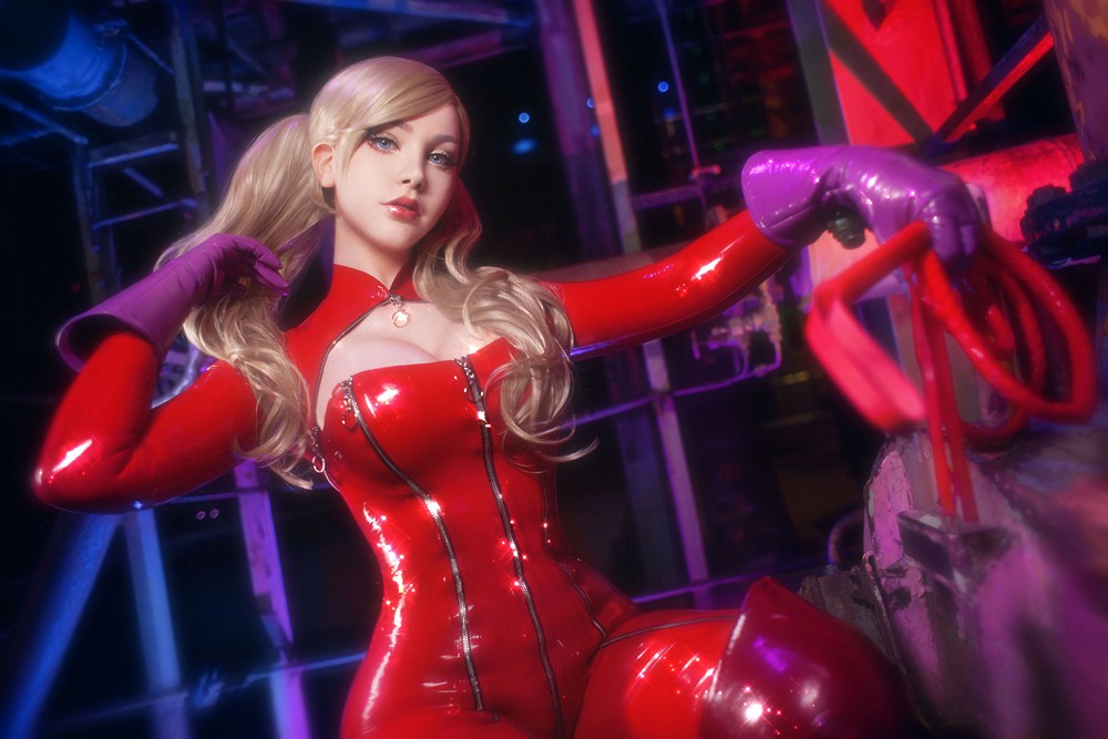國外美女SayaTheFox - Ann Takamaki - COSPLAY -