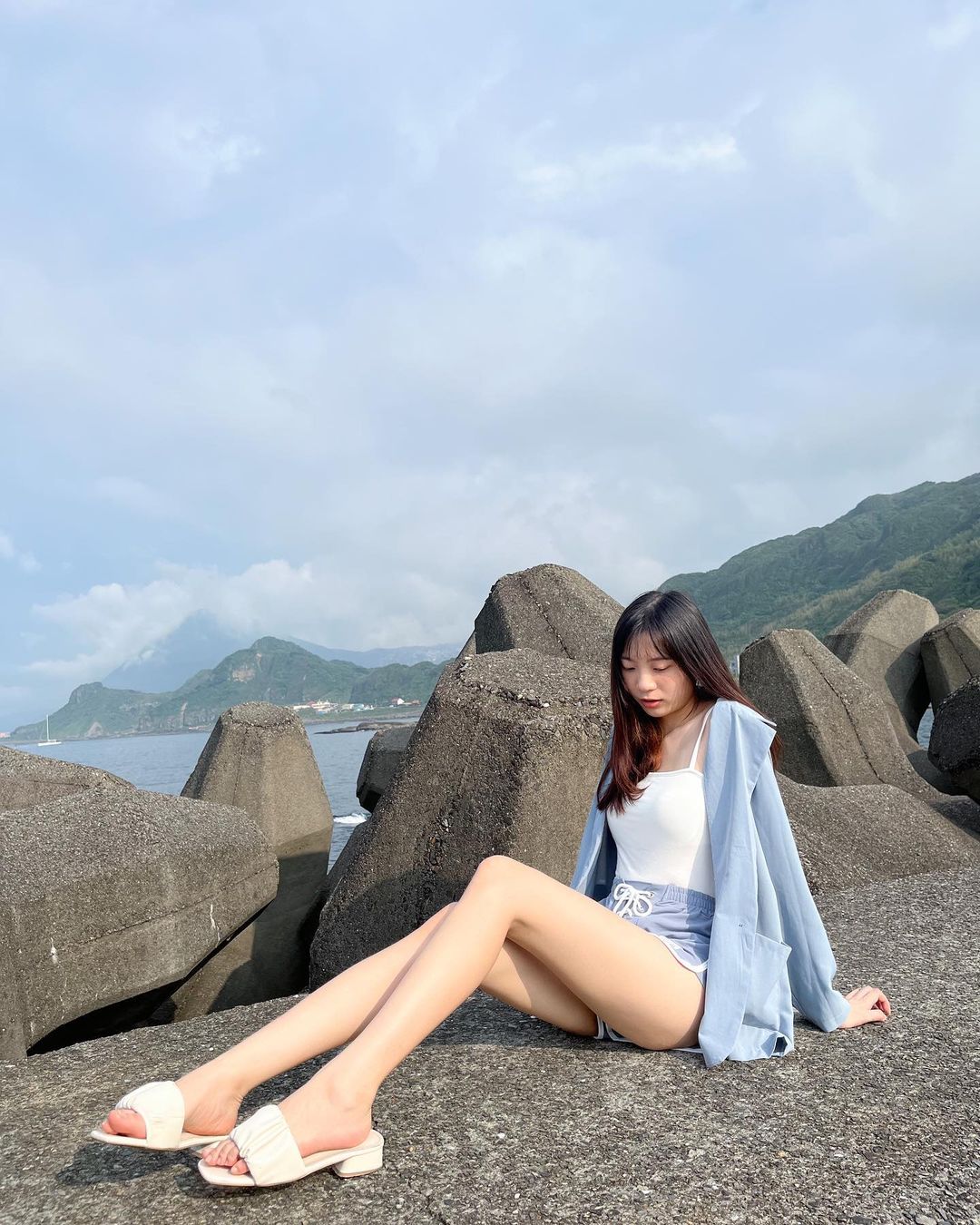 九頭身宇宙無敵大長腿高顏值可愛小姊姊23 模特 - 口口口萱ʕ •ᴥ•ʔ @cocobear_0207 - 美女圖 -