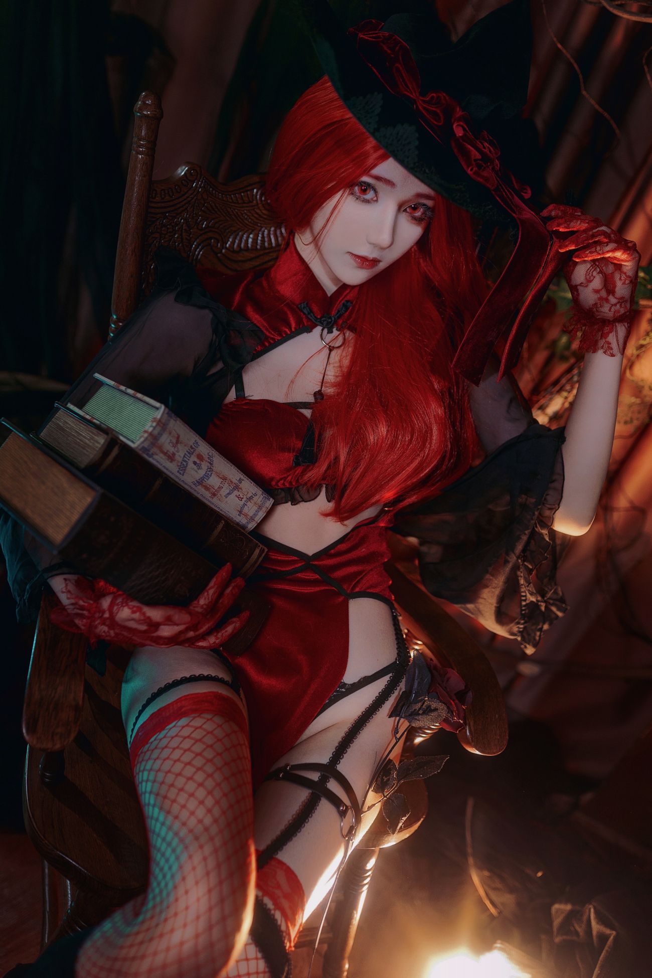 南桃Momoko 紅女巫 - COSPLAY -