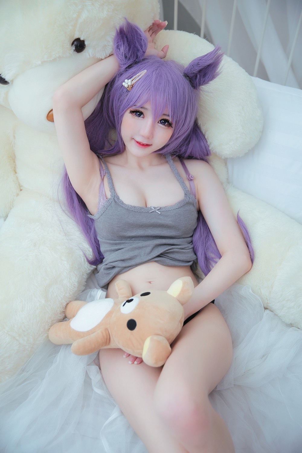 (Cosplay) Sally Dorasnow - Keqing Lingerie - COSPLAY -